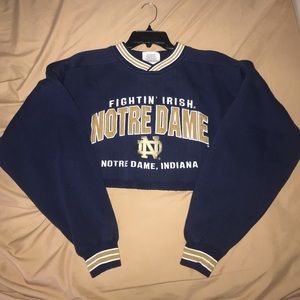 Notre Dame (Furst of a Kind Dupe) Cropped Sweater